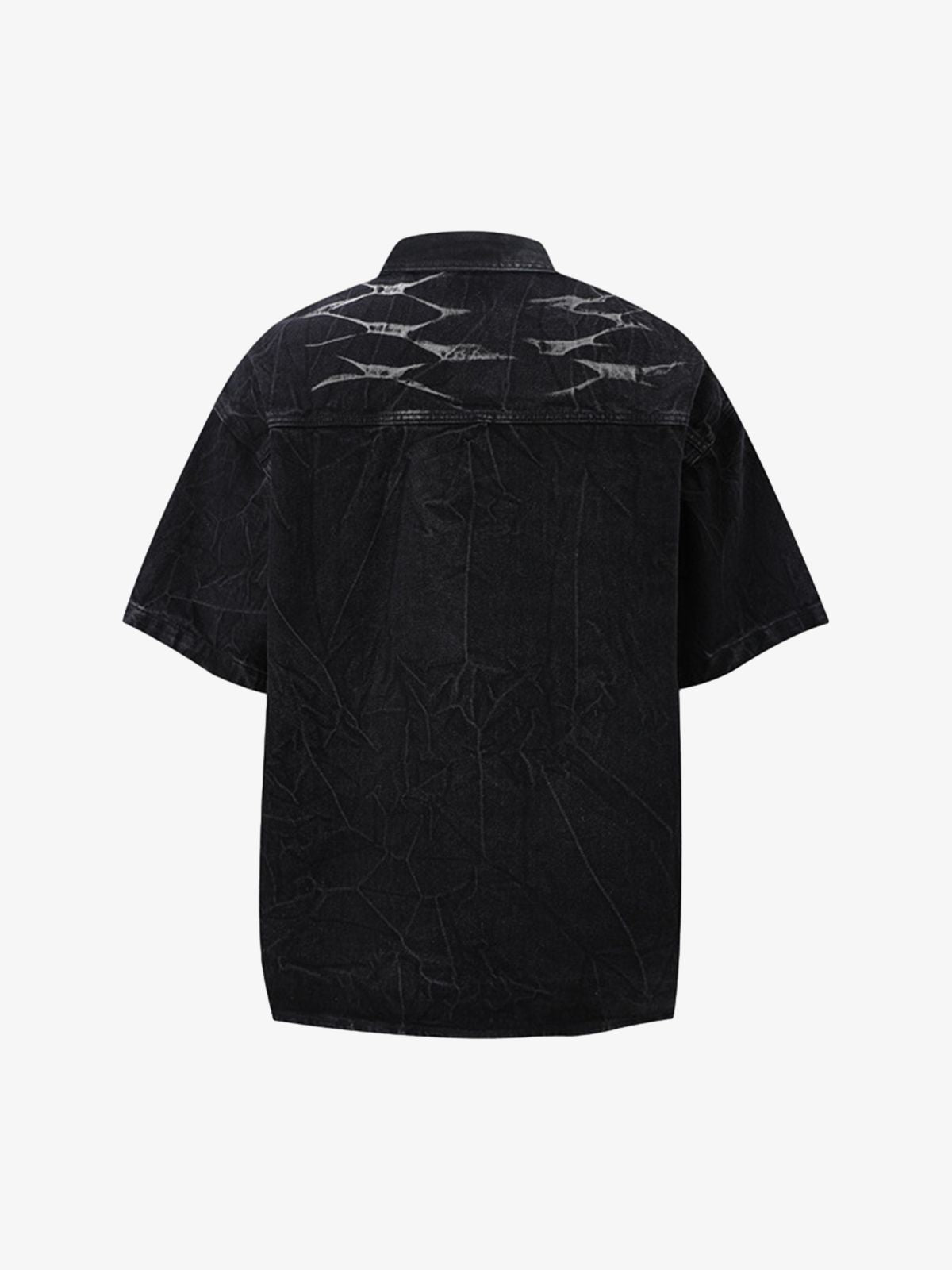 Short Sleeve Shirt & Shorts Denim Set 