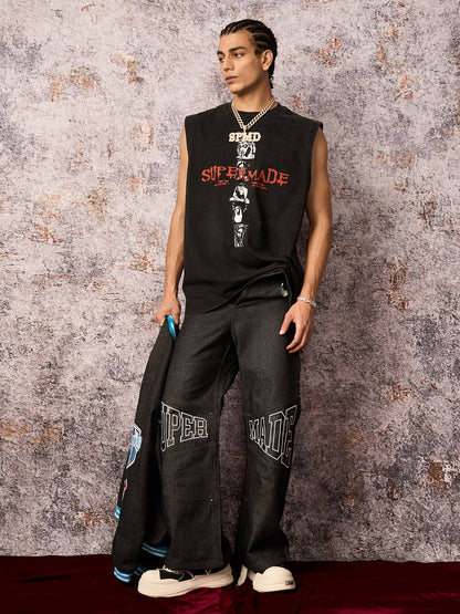 Original Cross Graphic Vest 