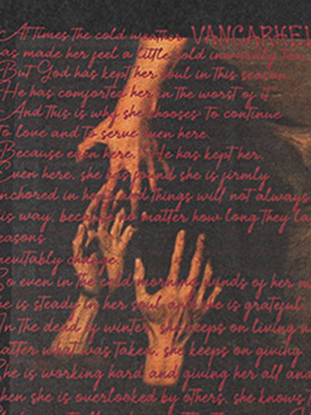 Washed Graphic Crew Neck T-Shirt 