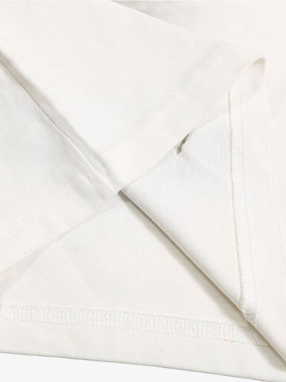 Thesupermade Distressed Hole Print Long-sleeved T-shirt 