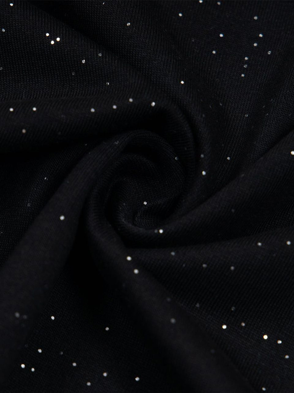 Retro Heavy Starry Sky Print Font Design Short-sleeved T-shirt 