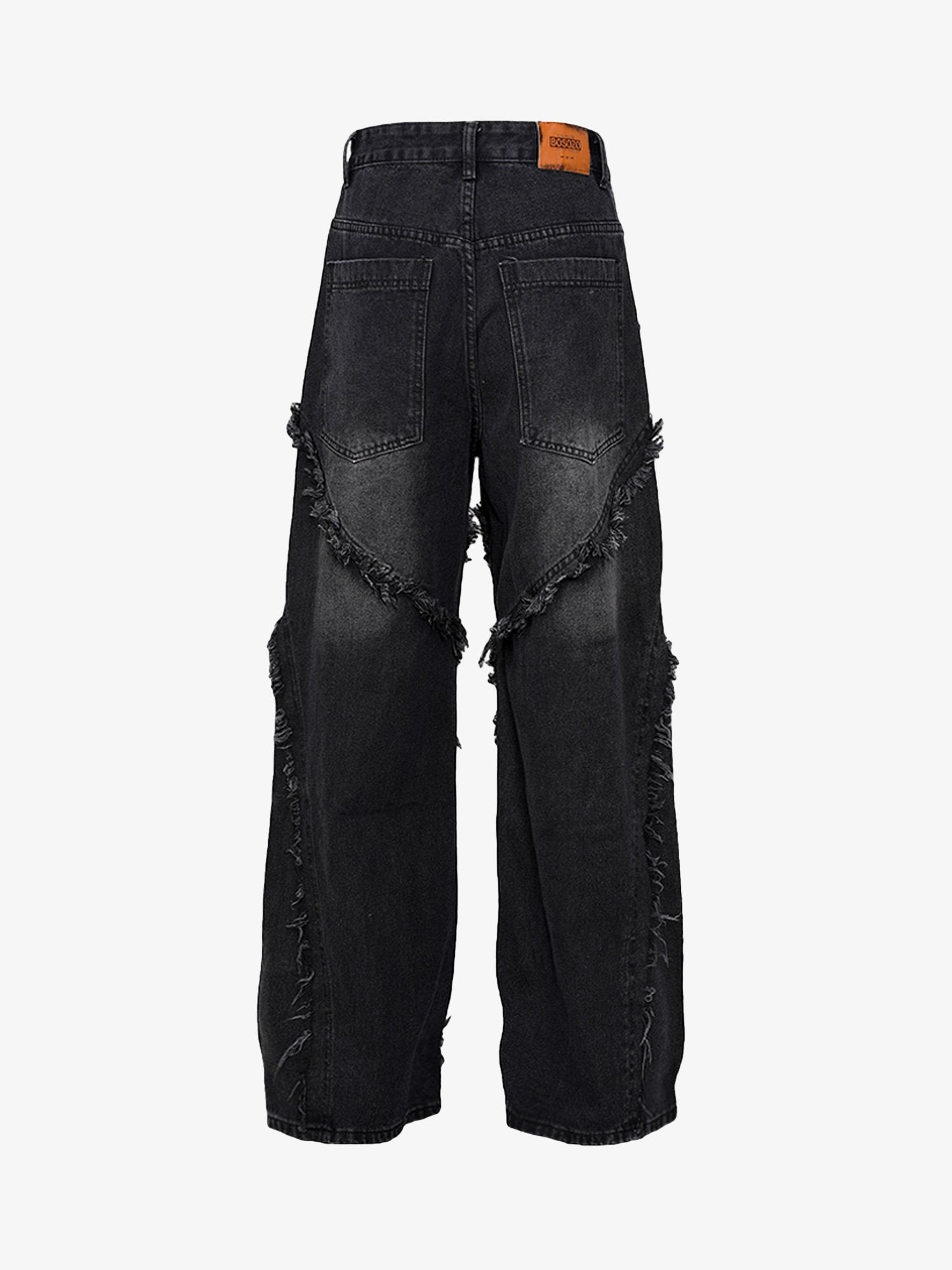 Thesupermade High Street Hip Hop Washed Distressed Jeans - 2069 