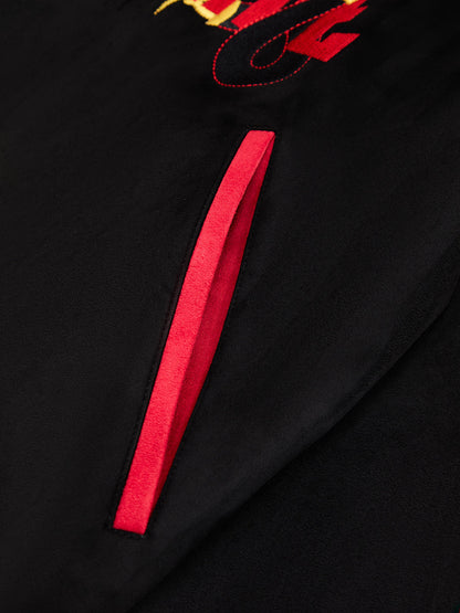 Original Embroidered Jersey Bomber Jacket - 2346 