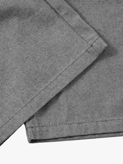 Tribal Flame Print Baggy Jeans 