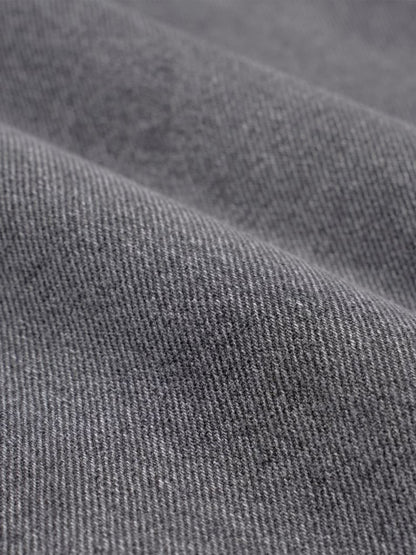 Washed Distressed Multi-Pocket Cargo Jeans 