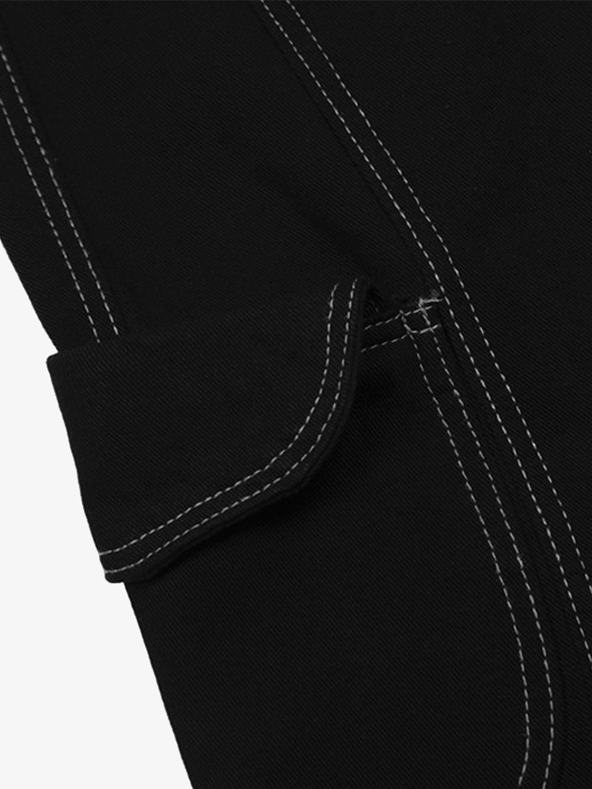 Welt-Embellished Cargo Jorts - 2408 