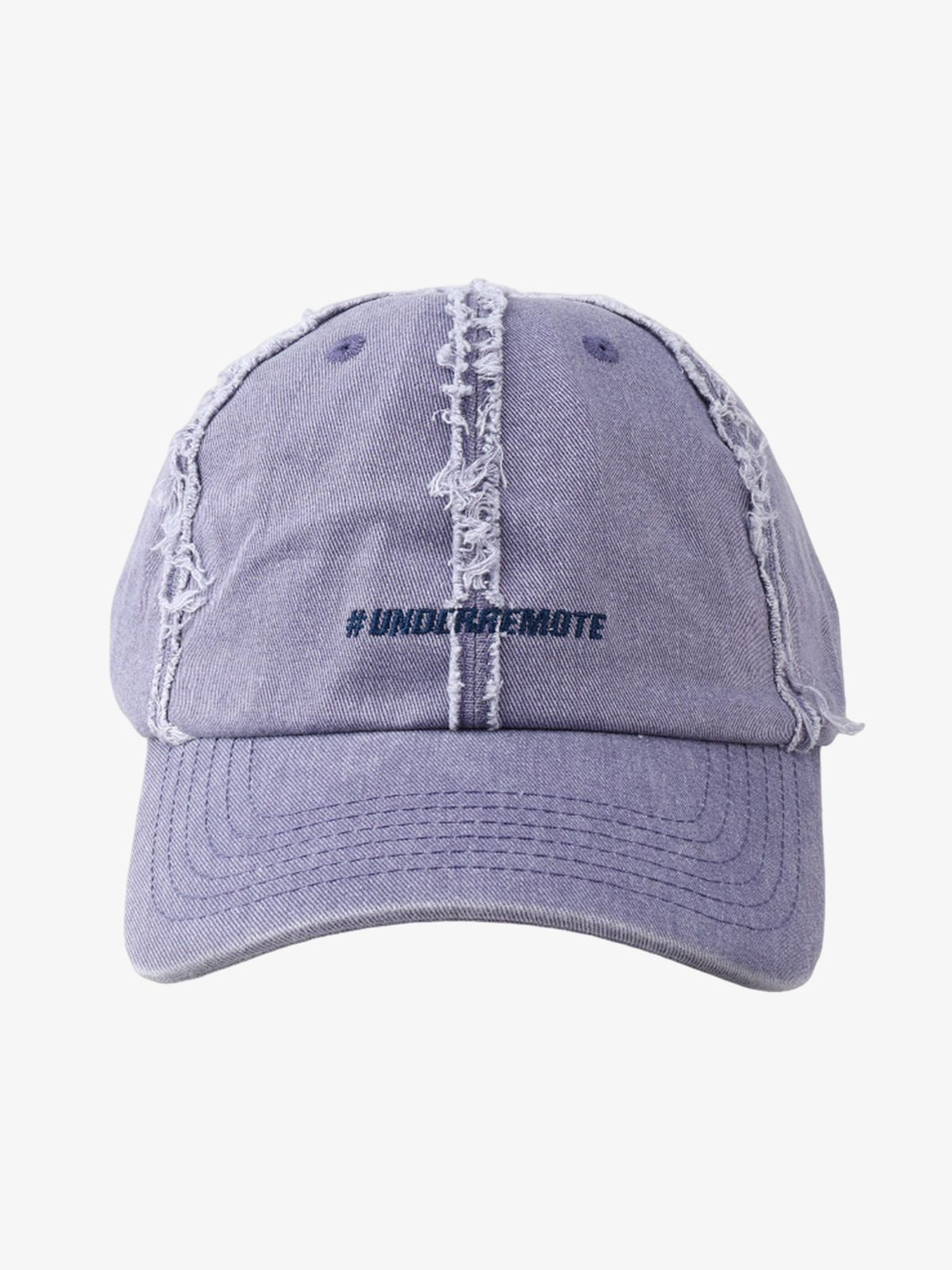 Distressed Denim Baseball Cap