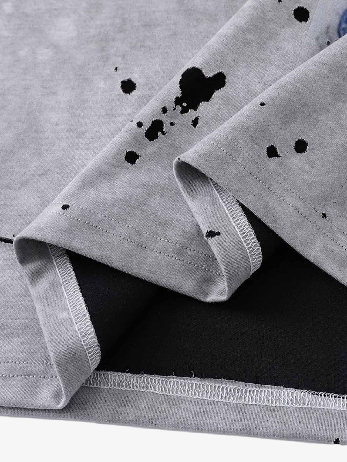 Retro Ink Splash T-shirt 