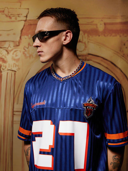 Original Striped Baseball Jersey T-Shirt - 2394 