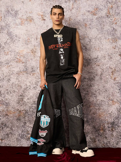 Original Cross Graphic Vest 