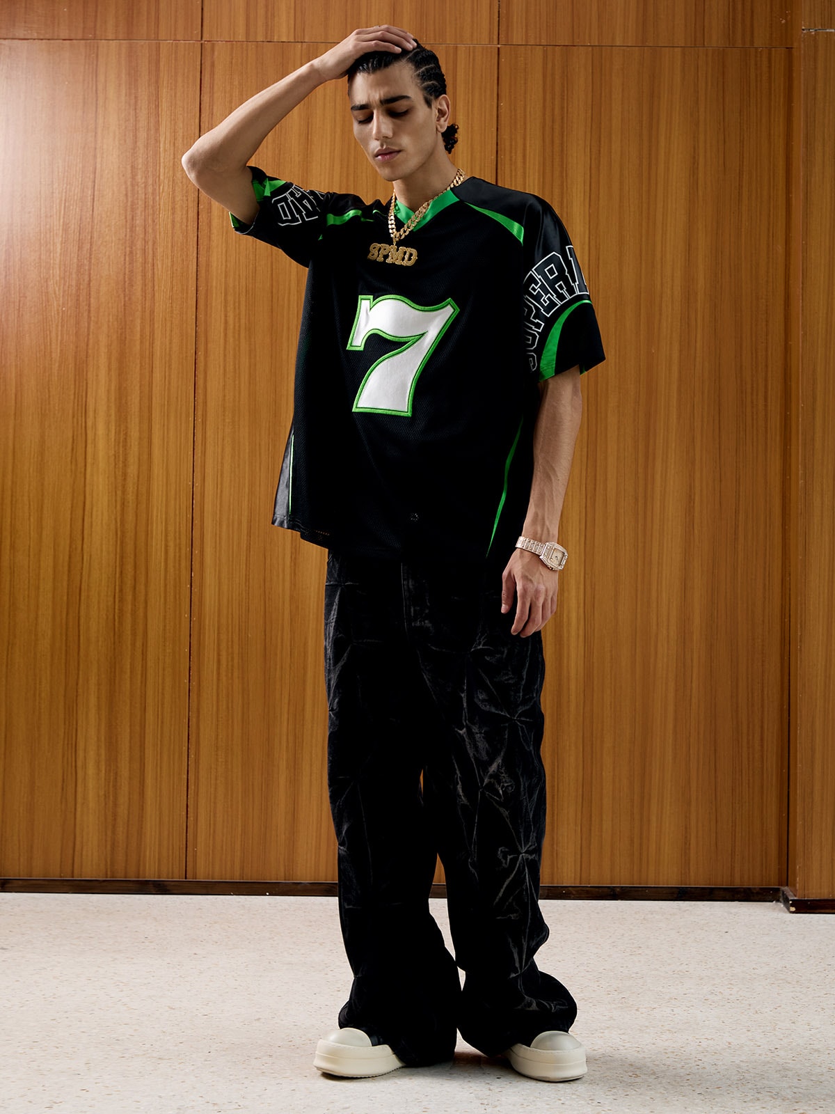 Original Contrast Color Jersey T-SHIRT - 2347 