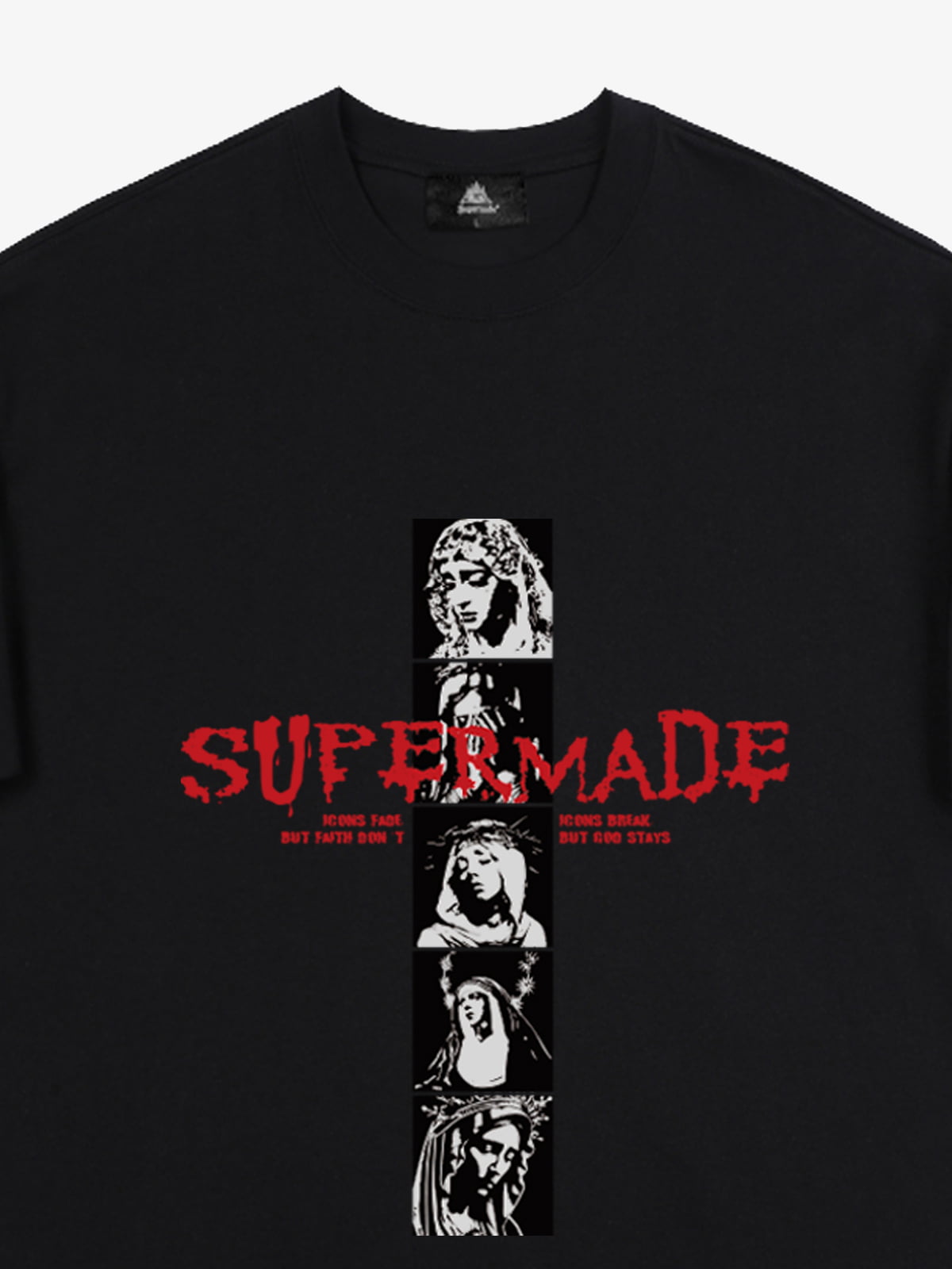 Mary Vintage-Inspired Graphic Design T-Shirt 