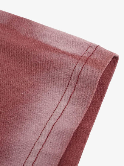 Ink Splash Letter Print T-shirt - 2414 