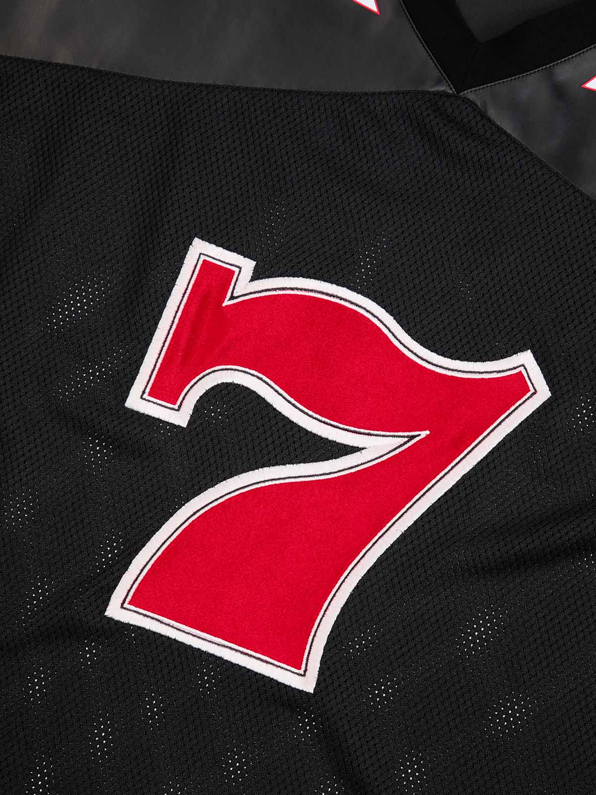 Original "SUPER 7" V-Neck Jersey T-SHIRT 