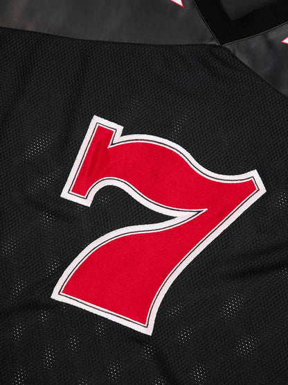 Original "SUPER 7" V-Neck Jersey T-SHIRT 