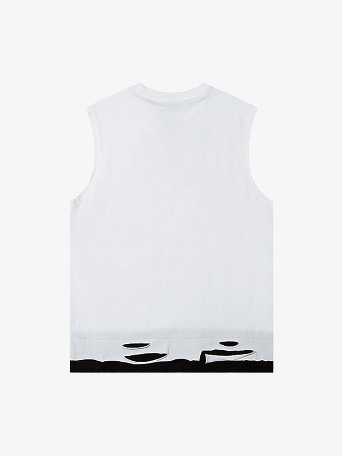 Graphic Letter Chain Vest 