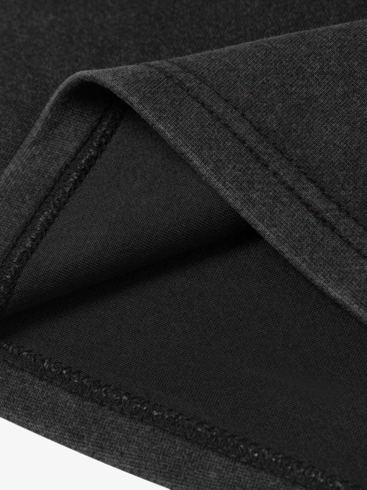 Washed Faux Two-Piece Racing Long Sleeve T-shirt 