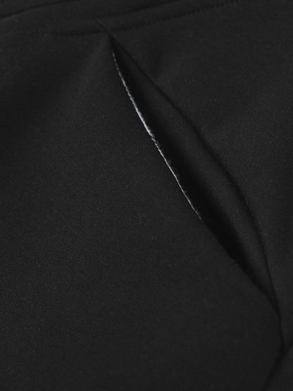 Retro Plaid Lining Zip Up Hooded Sweatshirt 