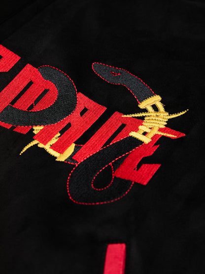 Original Embroidered Jersey Bomber Jacket - 2346 