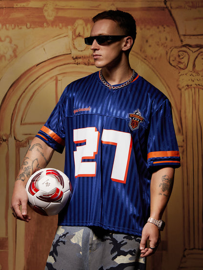 Original Striped Baseball Jersey T-Shirt - 2394 