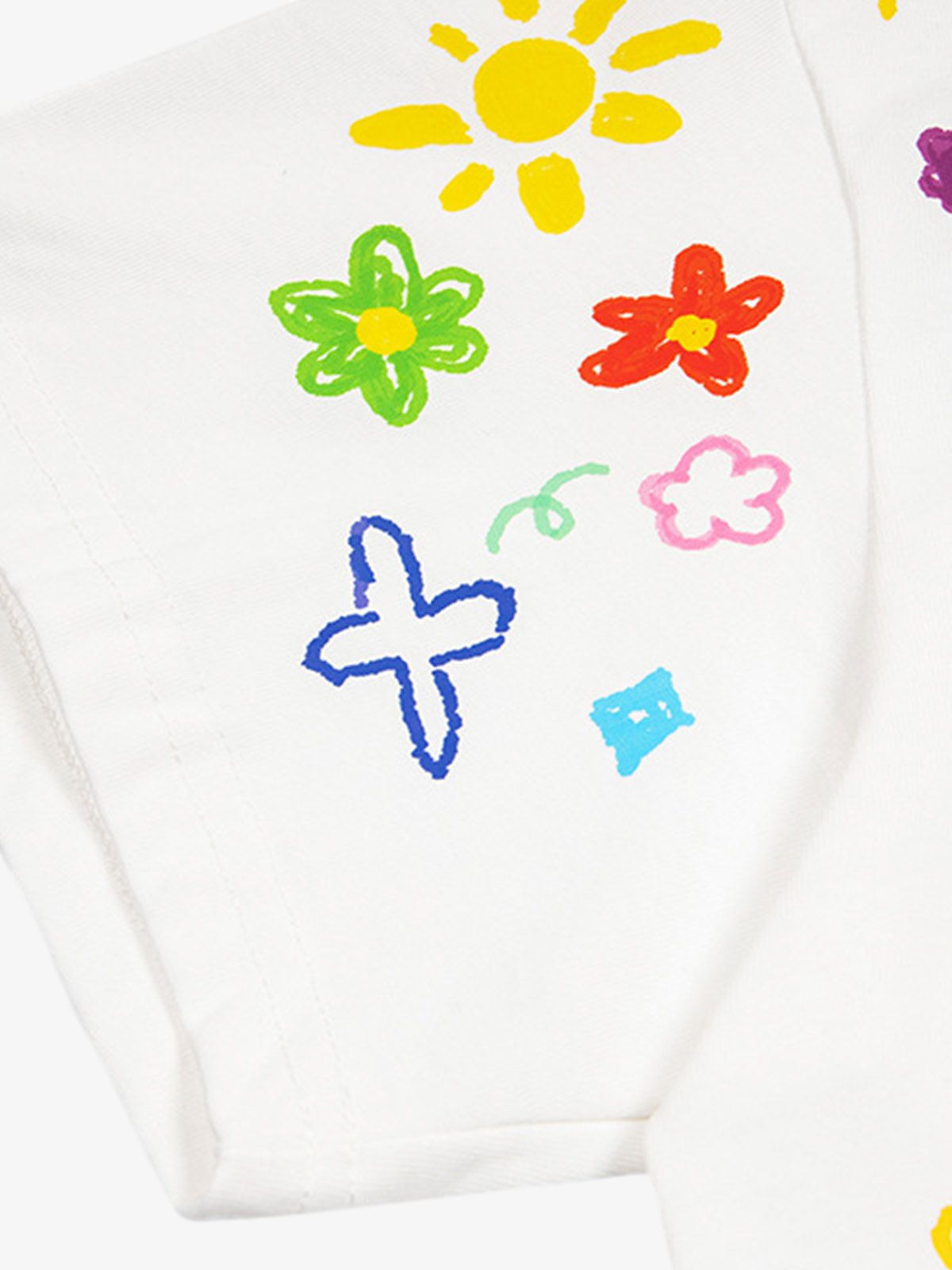 Retro Graffiti Hand-Painted T-Shirt 