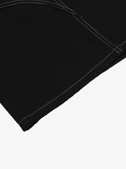 Welt-Embellished Cargo Jorts - 2408 