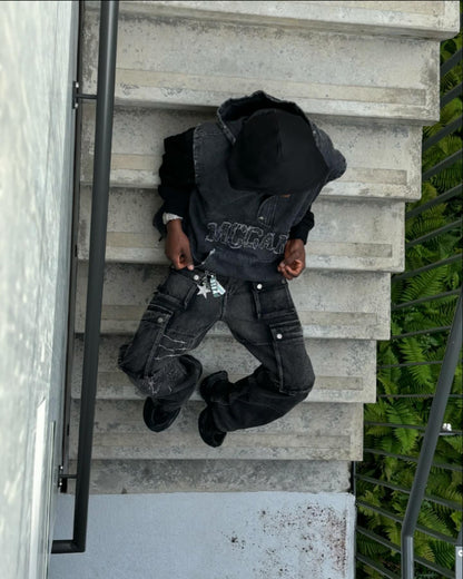 Thesupermade High Street Embroidery Hip-Hop Jeans - 2122 