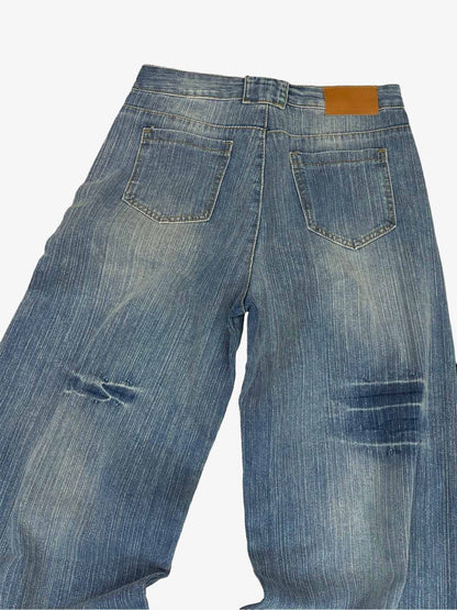 Retro Cleanfit Washed Baggy Jeans 