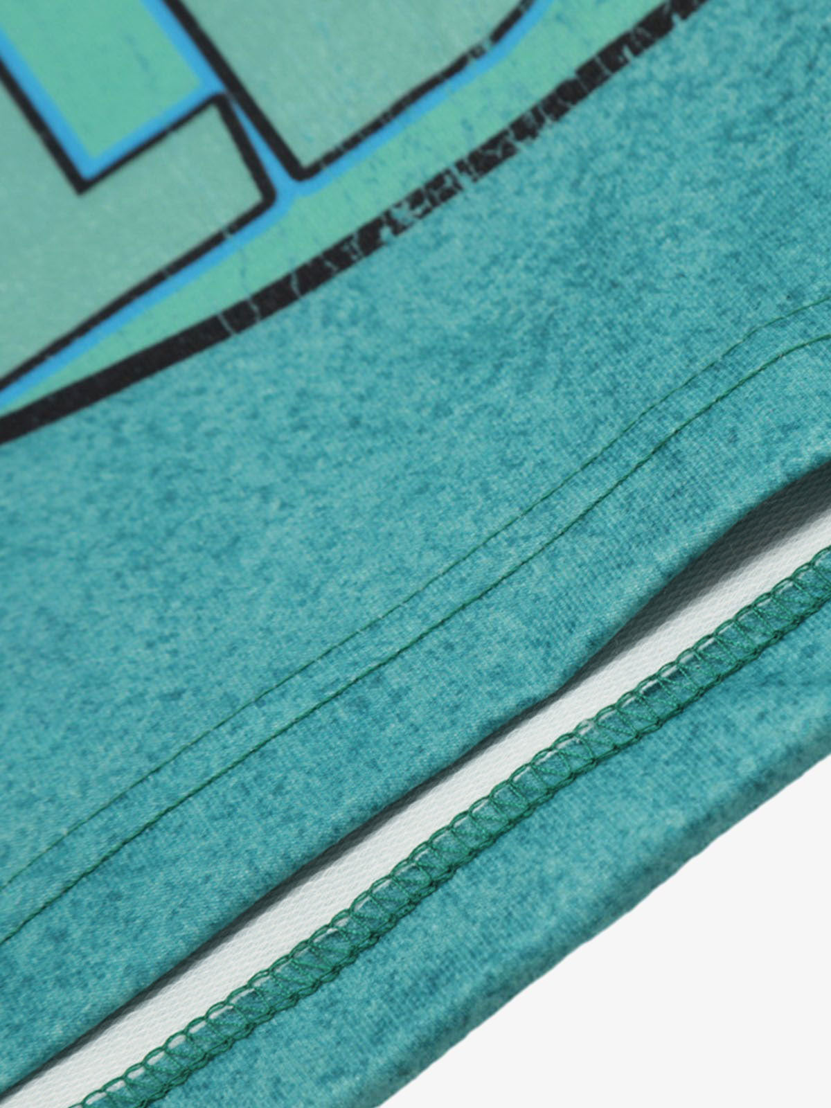 Washed Lettering Print Long Sleeve T-shirt 