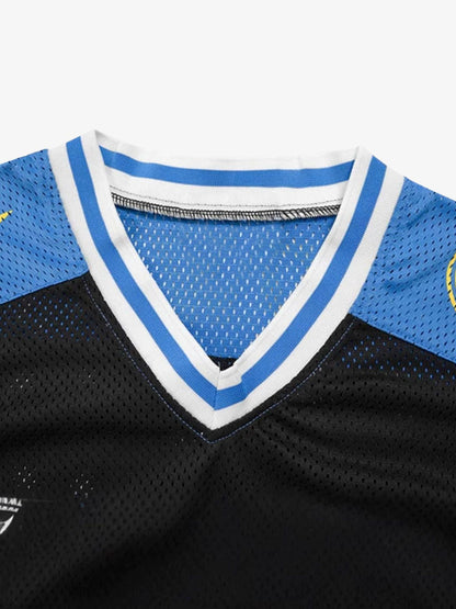 Jersey Quick Dry V-Neck T-Shirt 