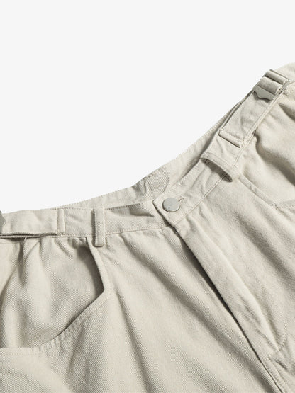 Cleanfit Multi-Pocket Cargo Jorts 