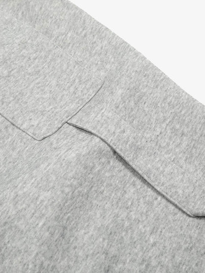 Side Pockets Drawstring Waist Casual Jorts 