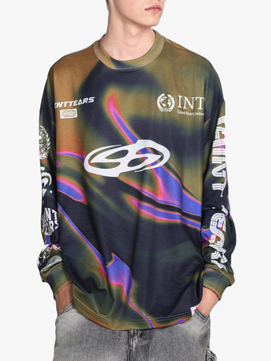 Quick Dry Racing Long Sleeve T-shirt 
